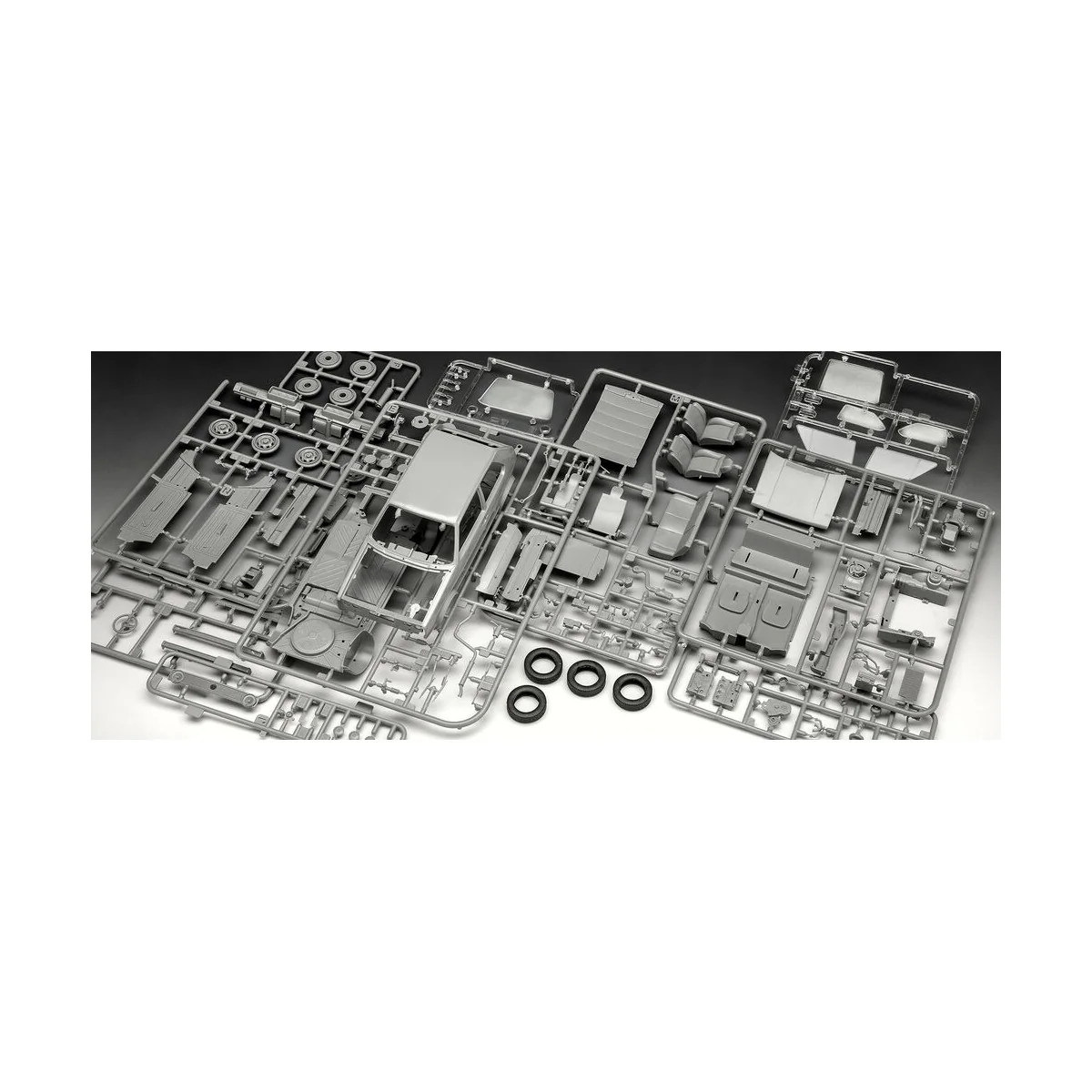 Geschenkset 50 Jahre VW Golf 1 GTi, 1/24 - Revell 05623