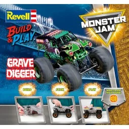 Build & Play: Monster Jam Grave Digger, 1/25 - Revell 06560