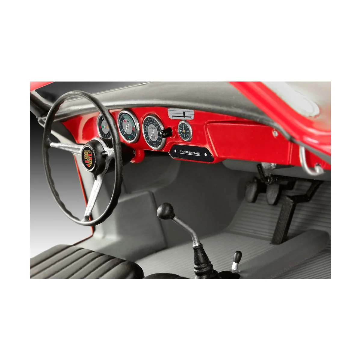 Porsche 356B Coupé -75 Years Plastic Modelbuilding, 1/16 - Revell 0...