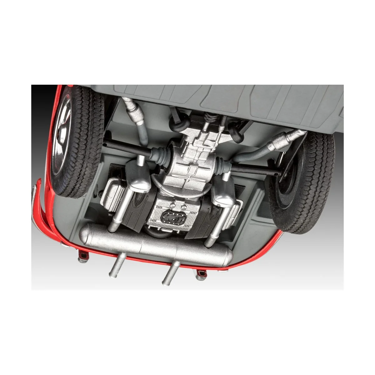 Porsche 356B Coupé -75 Years Plastic Modelbuilding, 1/16 - Revell 0...