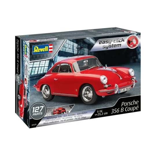 Porsche 356B Coupé -75 Years Plastic Modelbuilding, 1/16 - Revell 0...