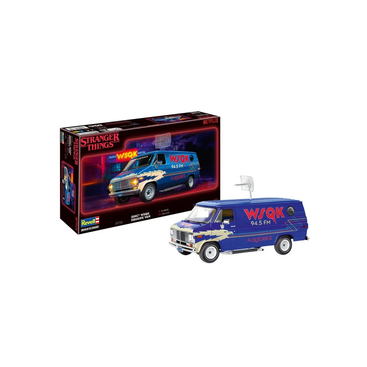 Car Stranger Things, 1/25 - Revell 07732 Car Stranger Things, 1/25 - Revell 07732
