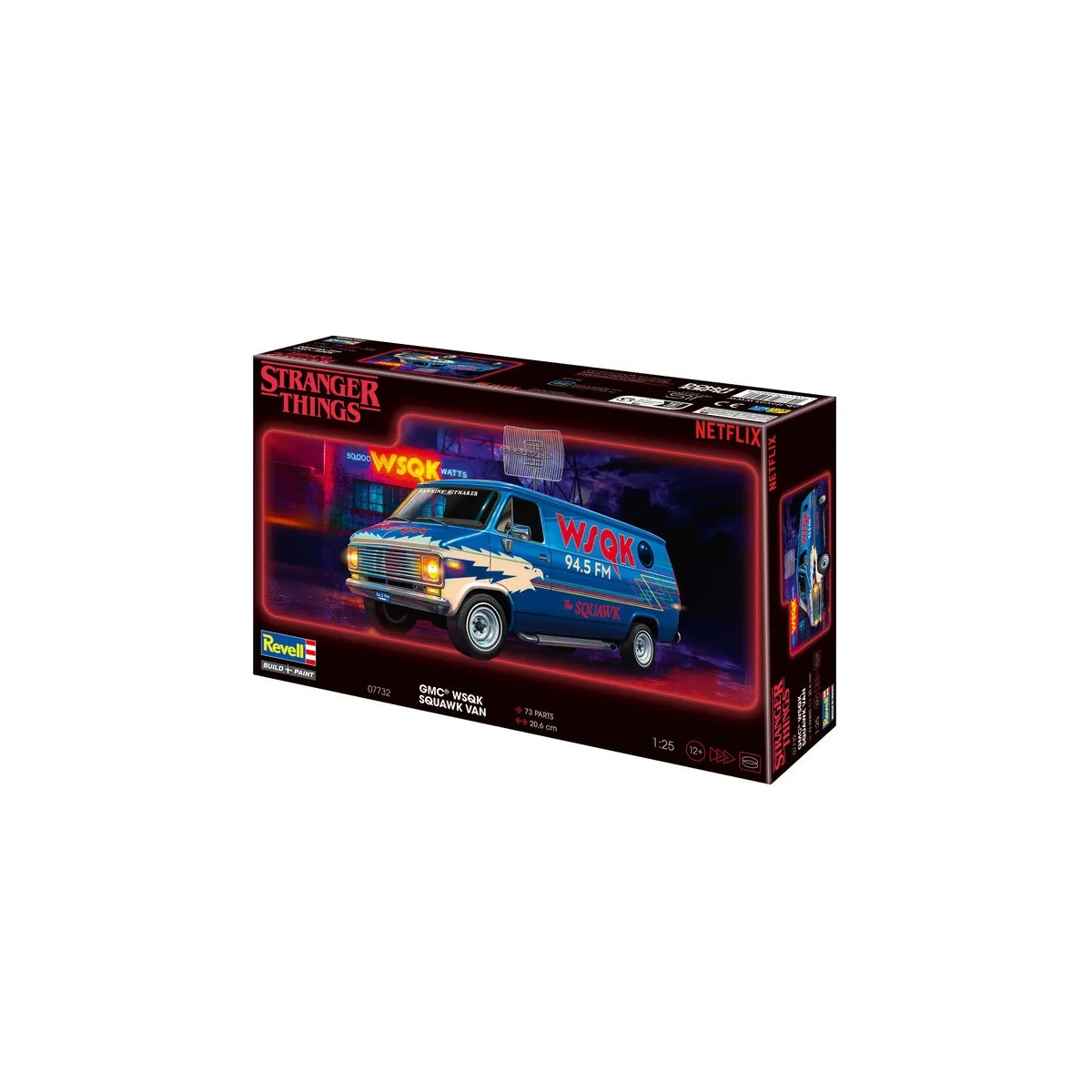 Car Stranger Things, 1/25 - Revell 07732 Car Stranger Things, 1/25 - Revell 07732