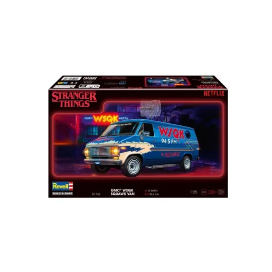 Car Stranger Things, 1/25 - Revell 07732 Car Stranger Things, 1/25 - Revell 07732
