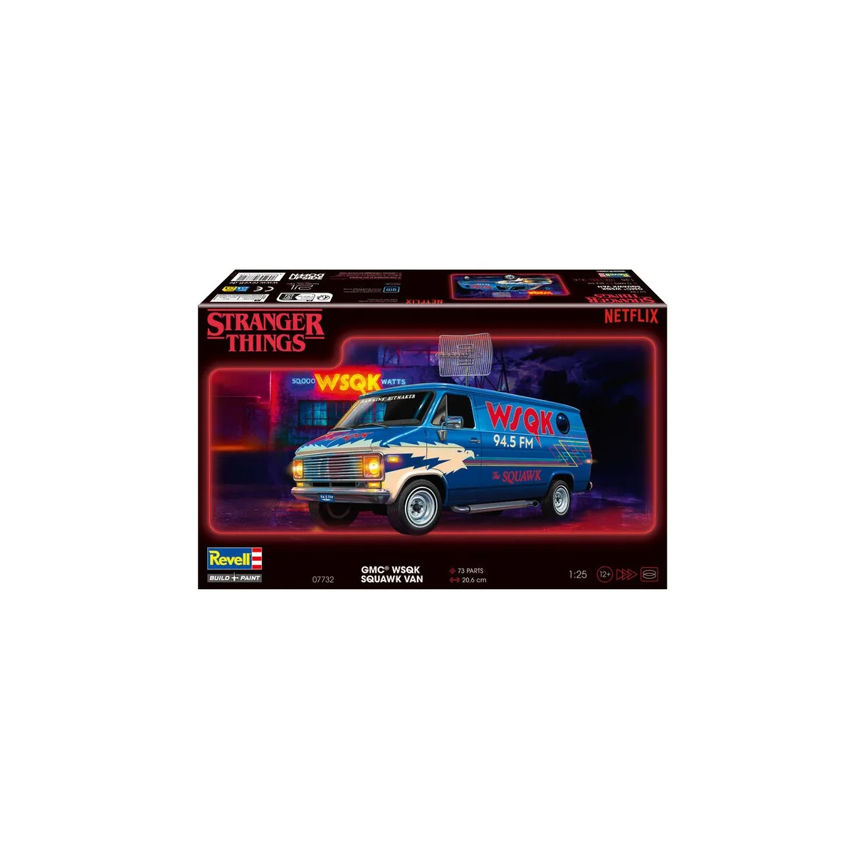 Car Stranger Things, 1/25 - Revell 07732 Car Stranger Things, 1/25 - Revell 07732