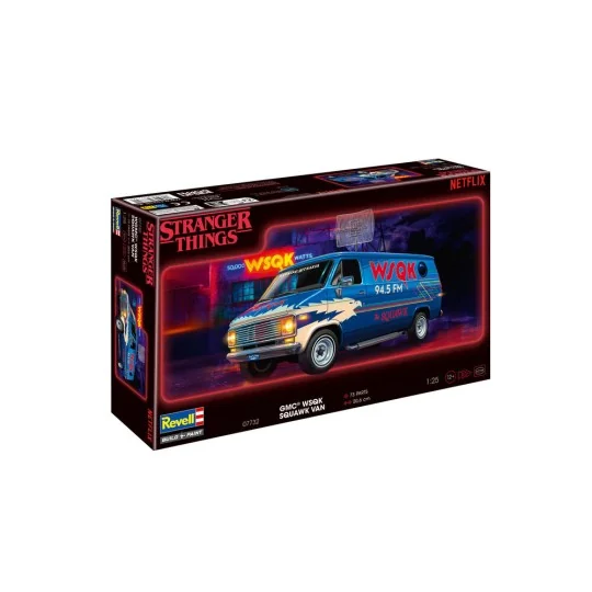 Car Stranger Things, 1/25 - Revell 07732 Car Stranger Things, 1/25 - Revell 07732