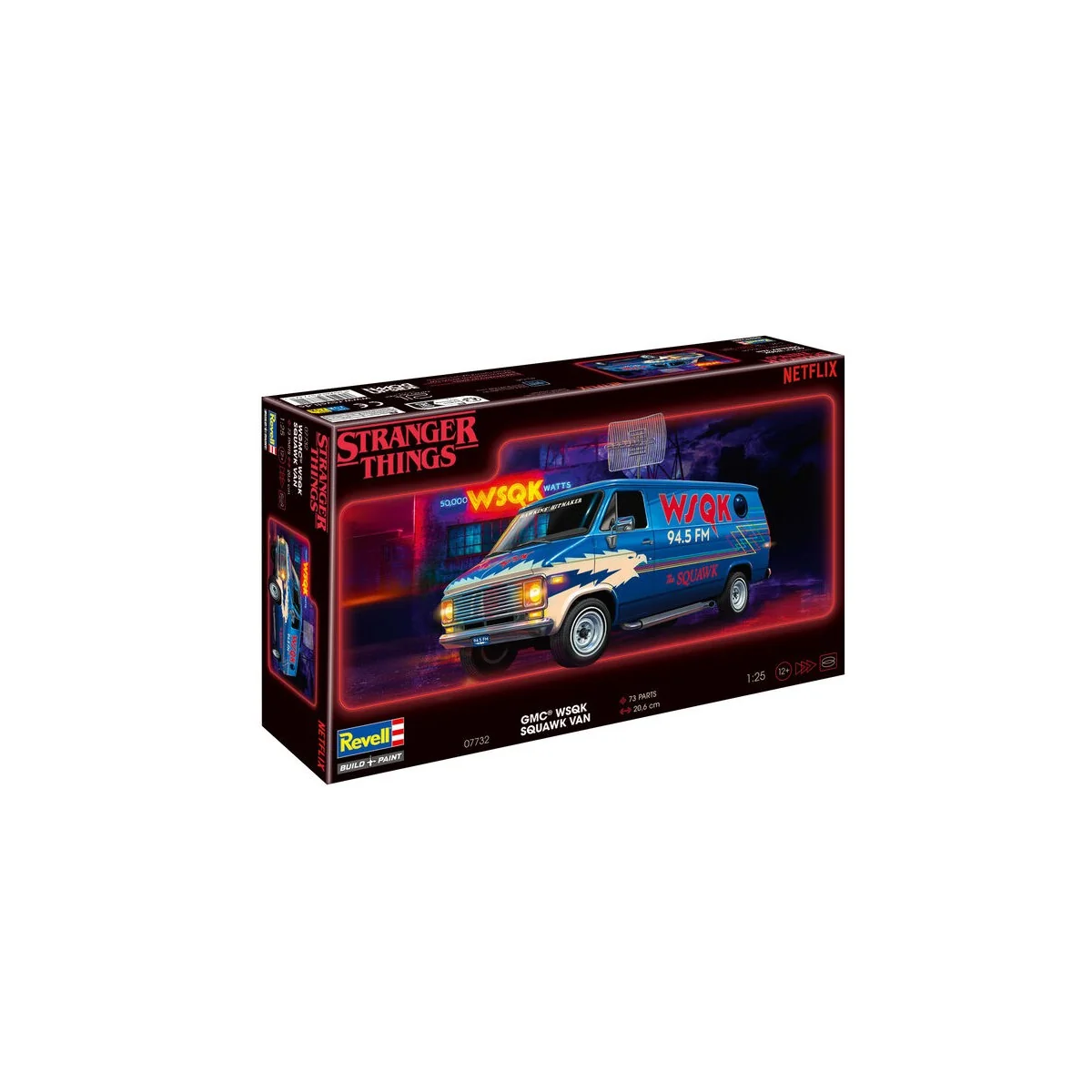 Car Stranger Things, 1/25 - Revell 07732 Car Stranger Things, 1/25 - Revell 07732