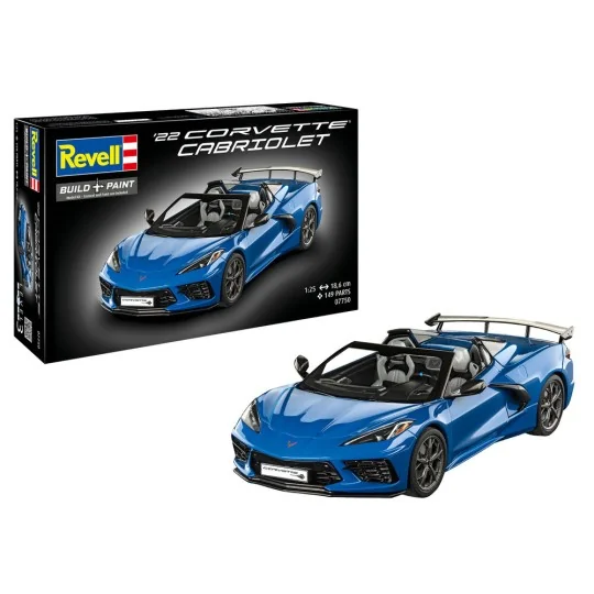 Corvette C8 Cabriolet, 1/25 - Revell 07750