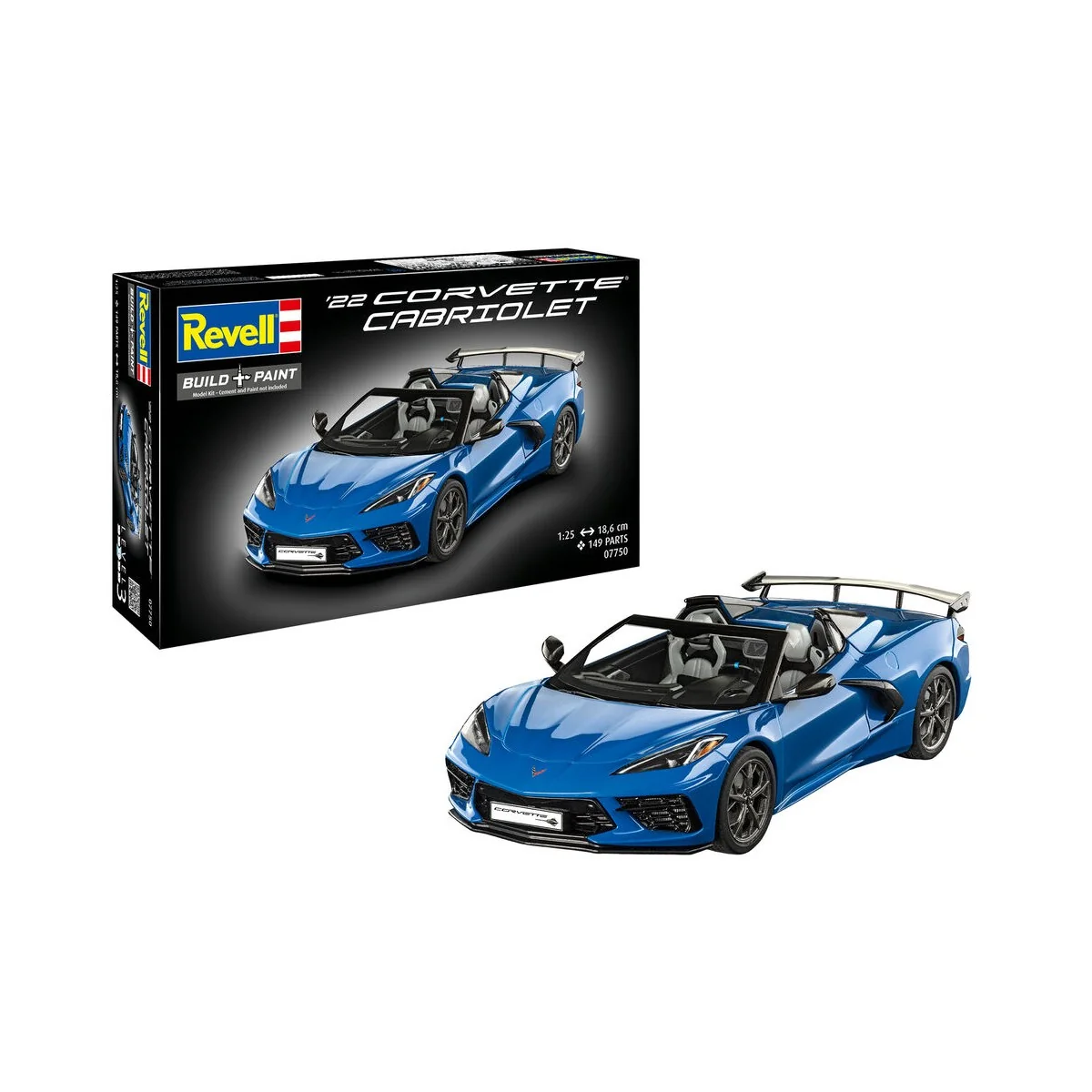 Corvette C8 Cabriolet, 1/25 - Revell 07750