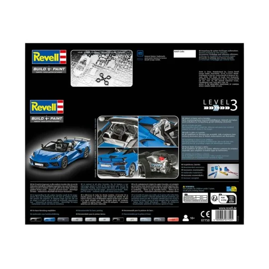 Corvette C8 Cabriolet, 1/25 - Revell 07750