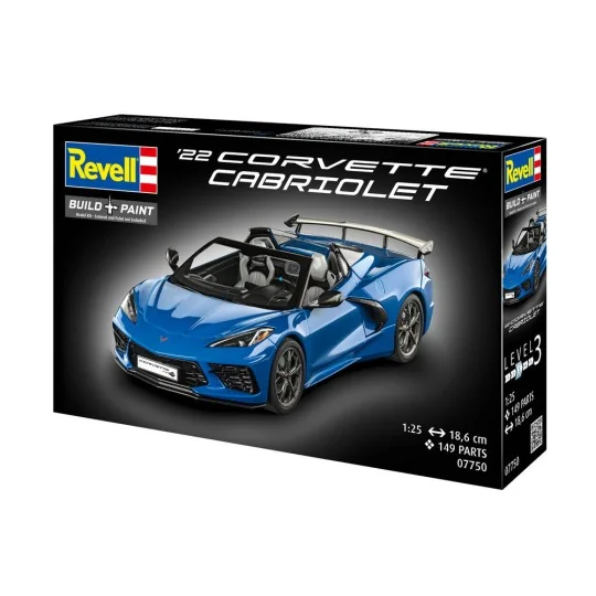 Corvette C8 Cabriolet, 1/25 - Revell 07750