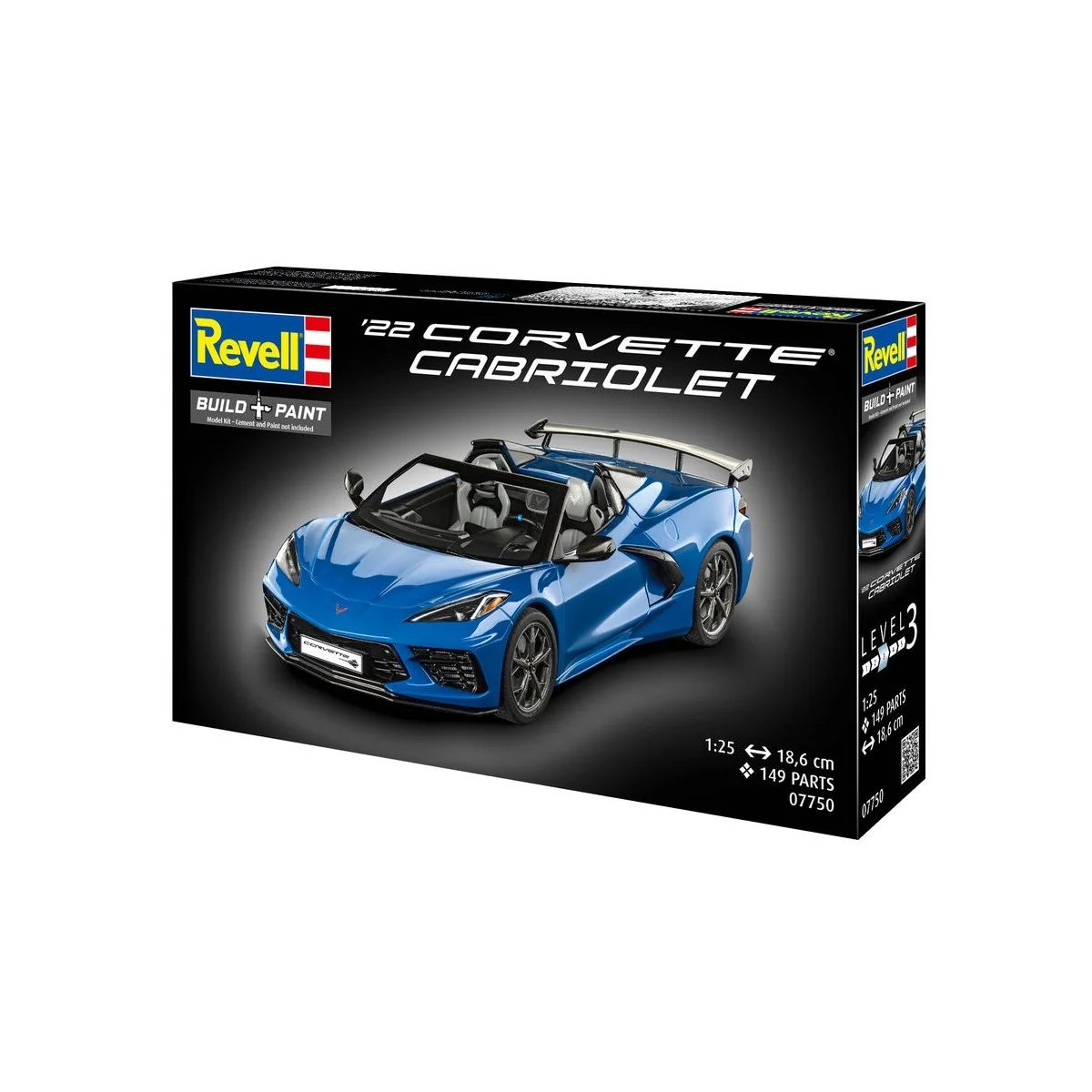 Corvette C8 Cabriolet, 1/25 - Revell 07750