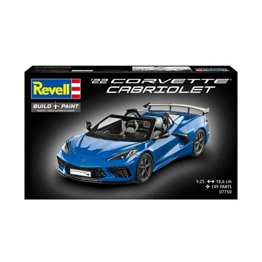 Corvette C8 Cabriolet, 1/25 - Revell 07750
