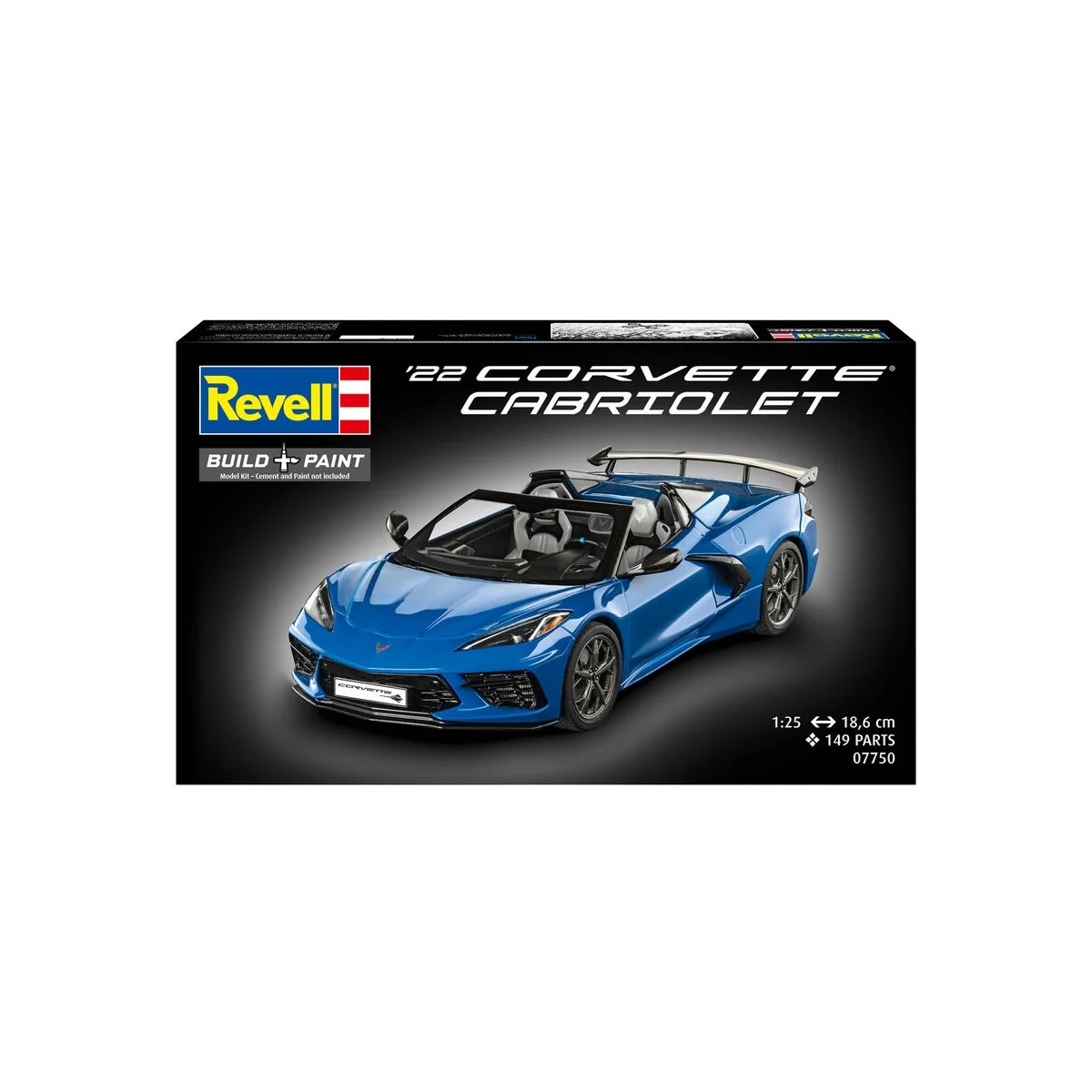 Corvette C8 Cabriolet, 1/25 - Revell 07750