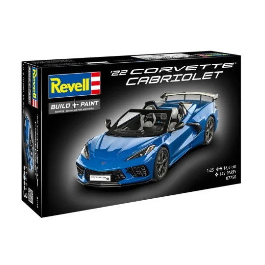 Corvette C8 Cabriolet, 1/25 - Revell 07750
