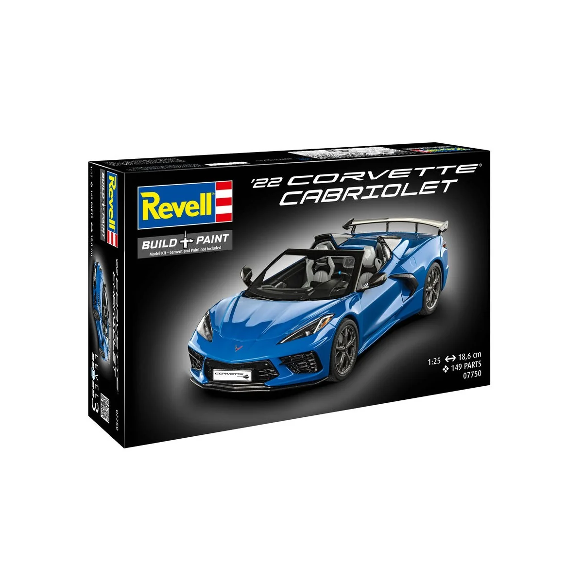 Corvette C8 Cabriolet, 1/25 - Revell 07750