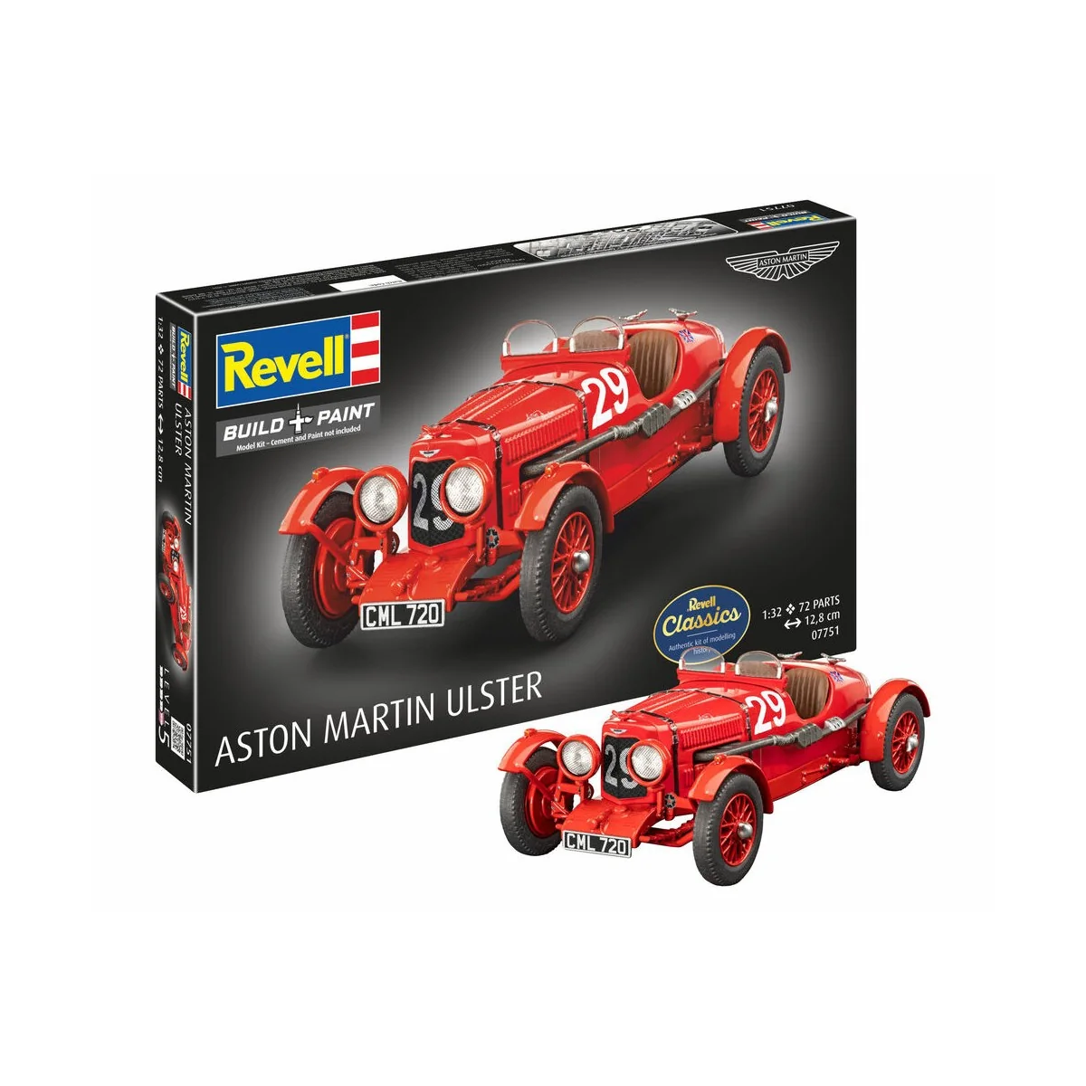 Aston Martin Ulster, 1/32 - Revell 07751 Aston Martin Ulster, 1/32 - Revell 07751