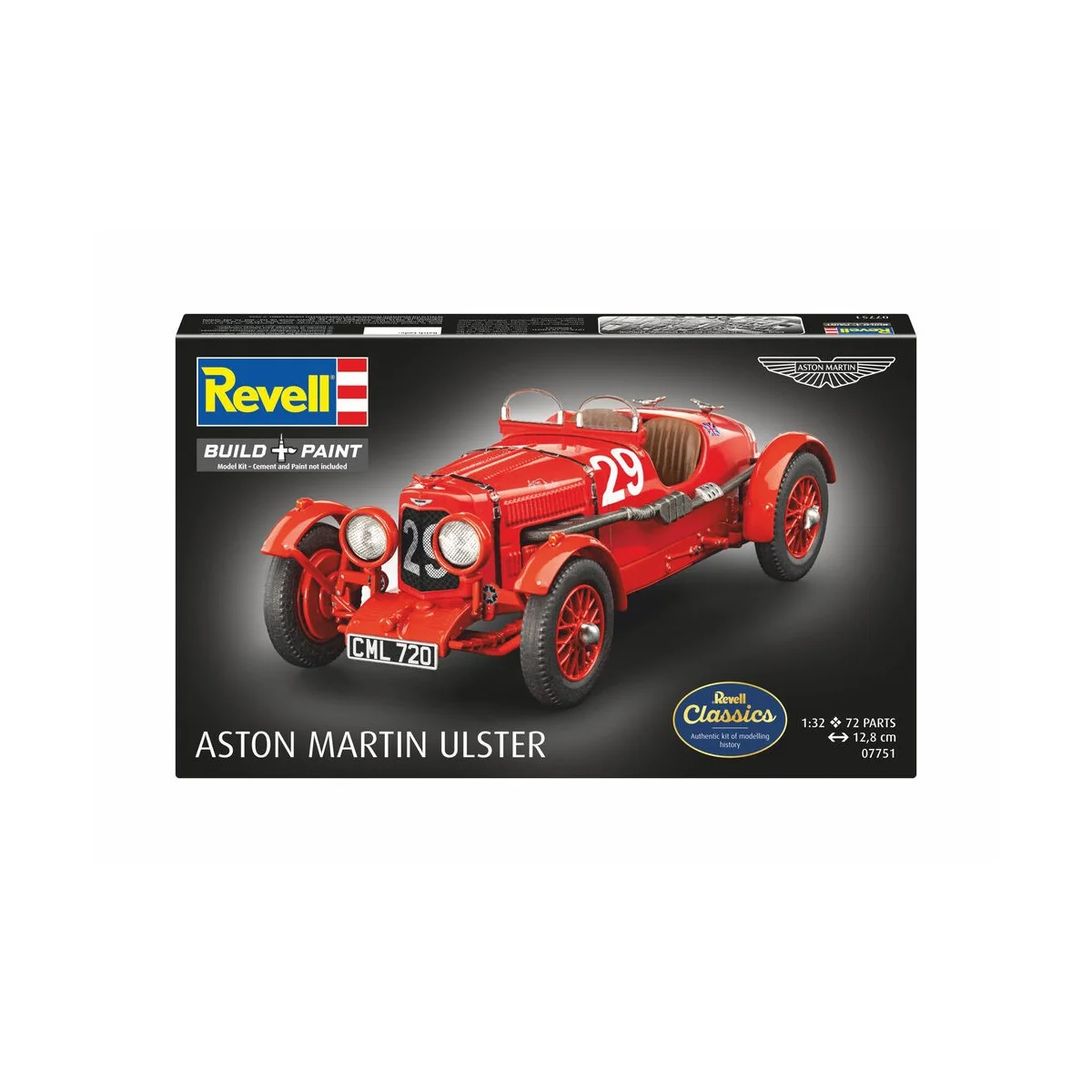 Aston Martin Ulster, 1/32 - Revell 07751 Aston Martin Ulster, 1/32 - Revell 07751