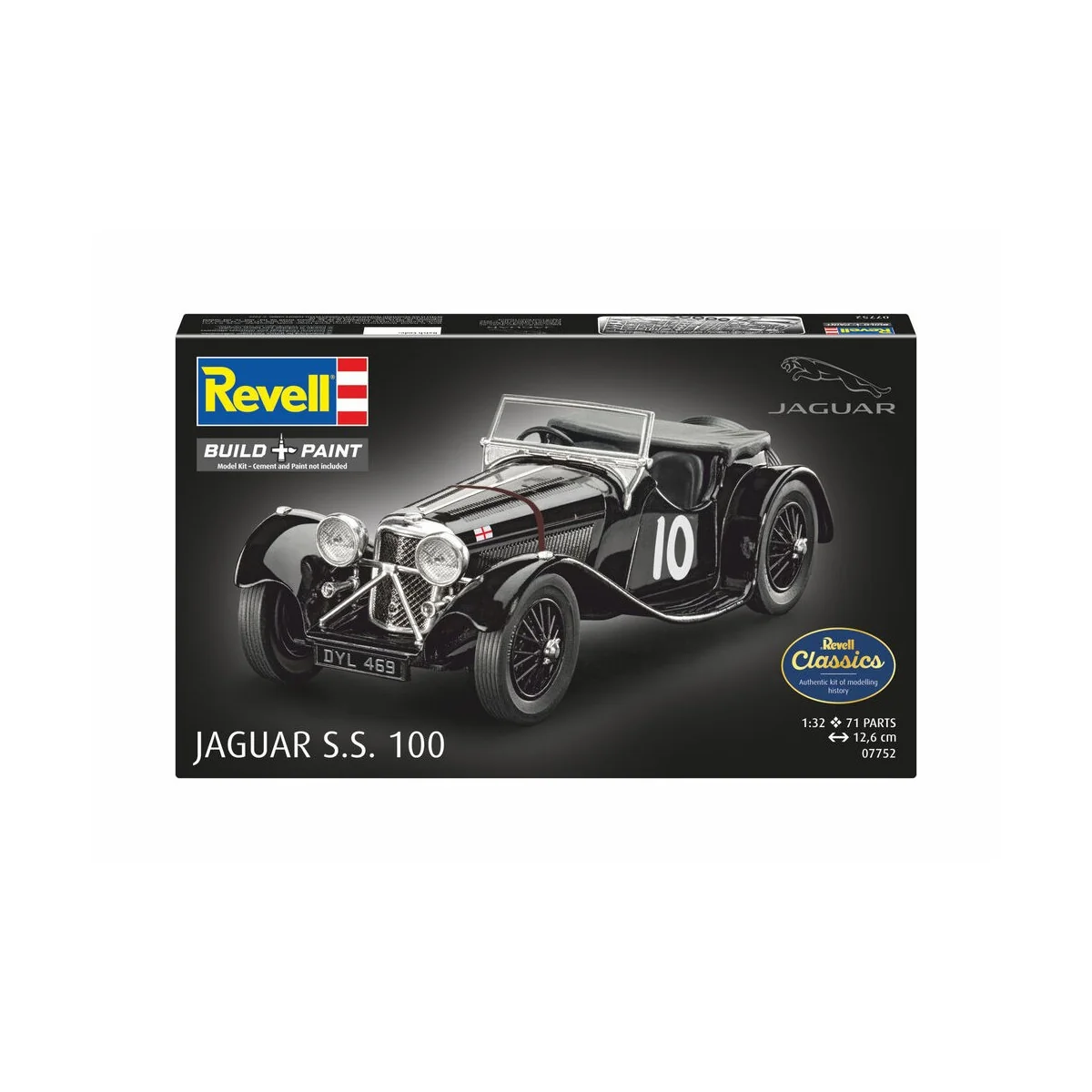 Jaguar SS 100, 1/32 - Revell 07752