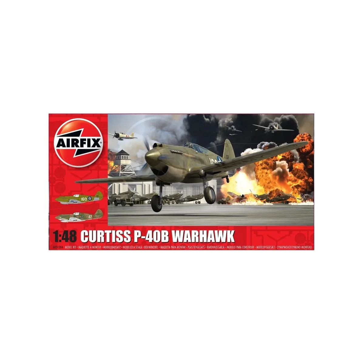 Curtiss P-40B Warhawk 1:48 - Airfix A05130A