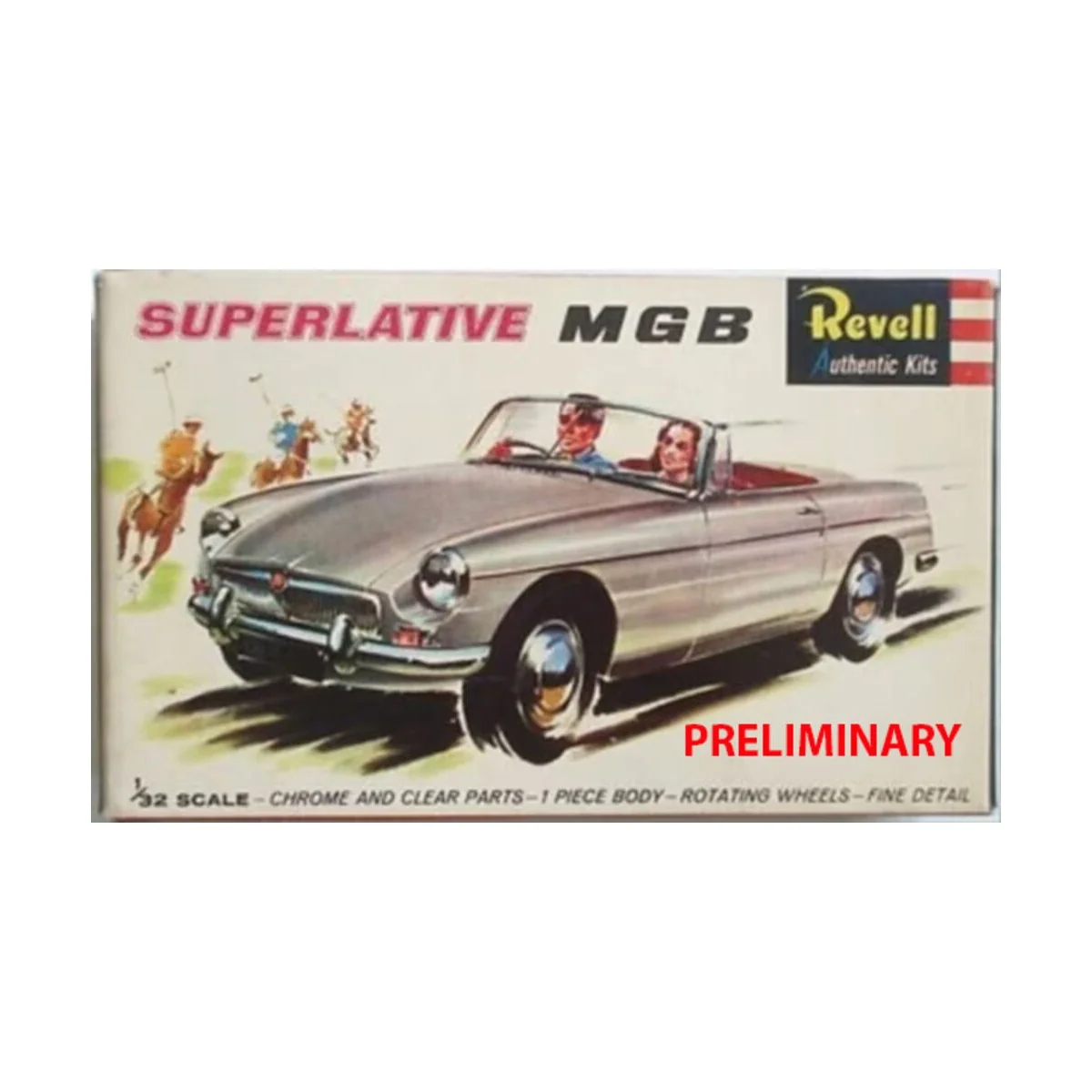 MGB Roadster - 75 Years Plastic Modelling, 1/32 - Revell 07753 MGB Roadster - 75 Years Plastic Modelling, 1/32 - Revell 07753