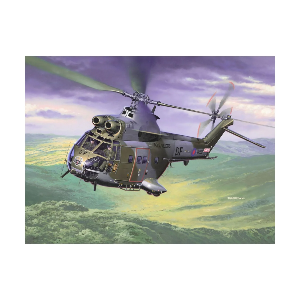 Model Set Westland Puma HC.1, 1/144 - Revell 63746 Model Set Westland Puma HC.1, 1/144 - Revell 63746