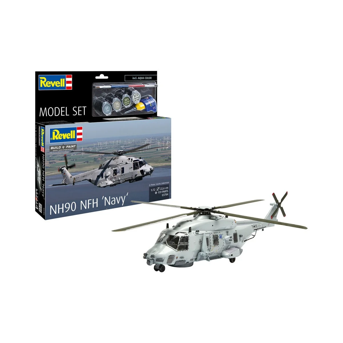 Model Set NH90 NFH Navy, 1/72 - Revell 63784 Model Set NH90 NFH Navy, 1/72 - Revell 63784