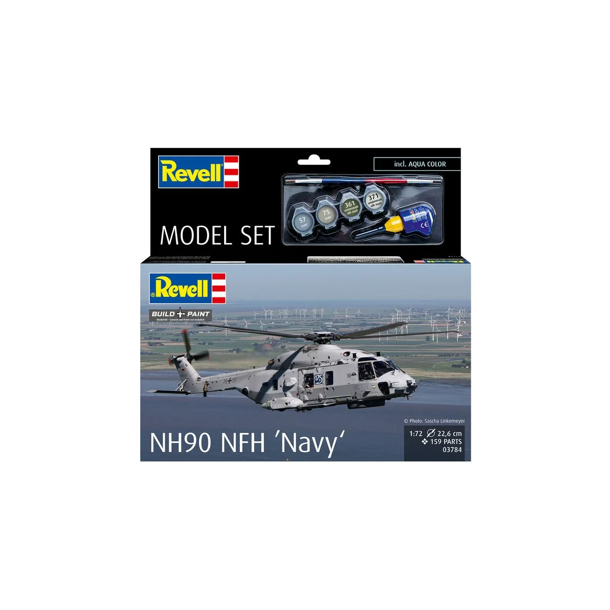 Model Set NH90 NFH Navy, 1/72 - Revell 63784 Model Set NH90 NFH Navy, 1/72 - Revell 63784
