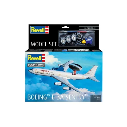 Model Set Boeing E-3A, 1/144 - Revell 63794 Model Set Boeing E-3A, 1/144 - Revell 63794