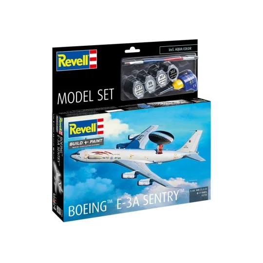 Model Set Boeing E-3A, 1/144 - Revell 63794 Model Set Boeing E-3A, 1/144 - Revell 63794