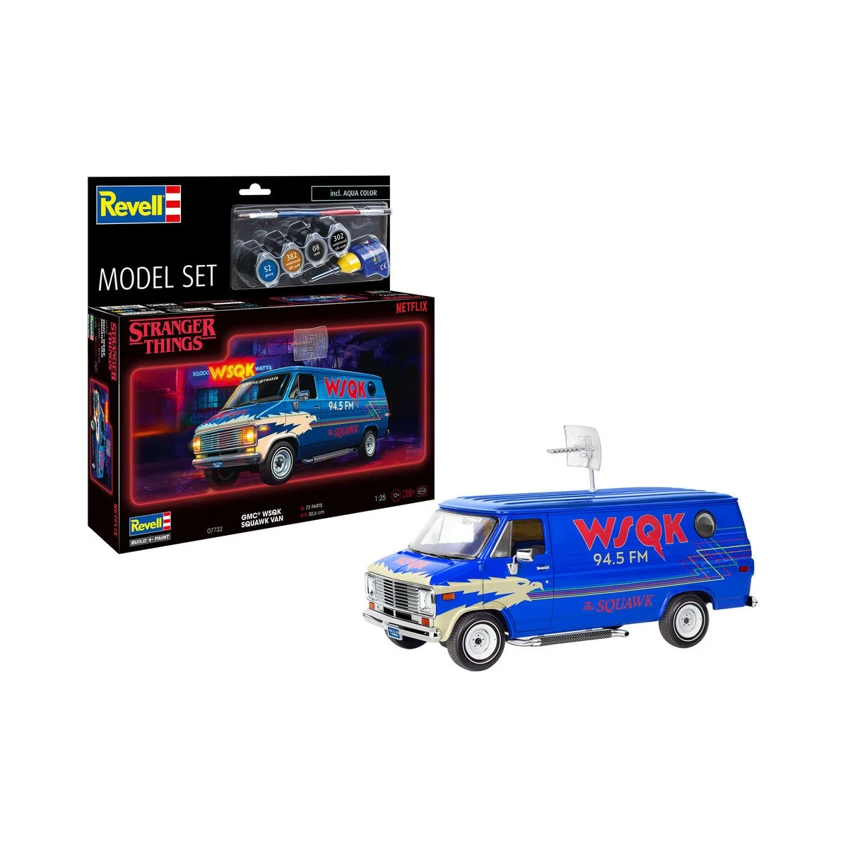 Model Set Car: Stranger Things, 1/25 - Revell 67732
