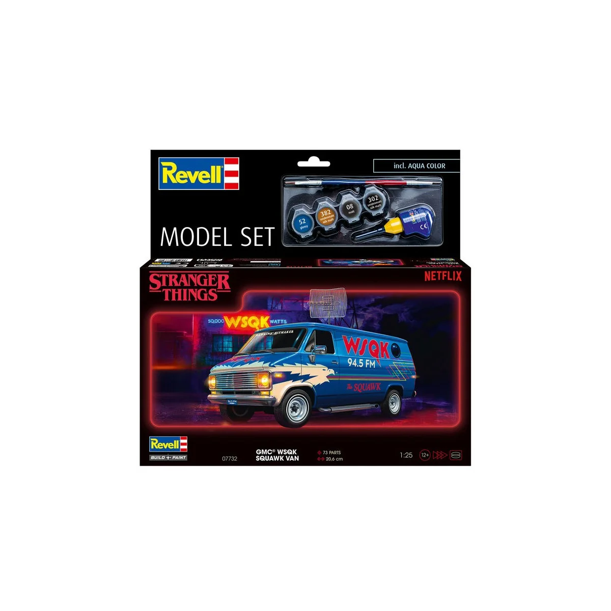 Model Set Car: Stranger Things, 1/25 - Revell 67732