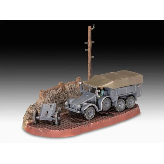 Starter Kit Krupp Protze KFZ 69 with 3, 7cm Pak, 1/76 - Revell 73344 Starter Kit Krupp Protze KFZ 69 with 3, 7cm Pak, 1/76 - Revell 73344
