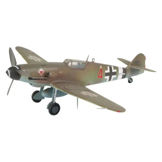 Starter Kit Messerschmitt Bf-109, 1/72 - Revell 74160