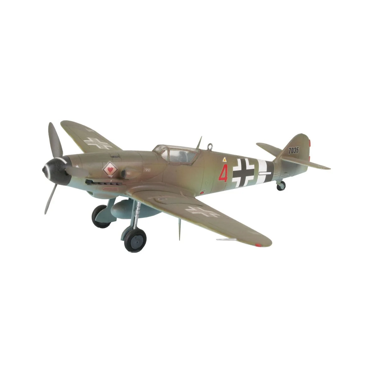 Starter Kit Messerschmitt Bf-109, 1/72 - Revell 74160
