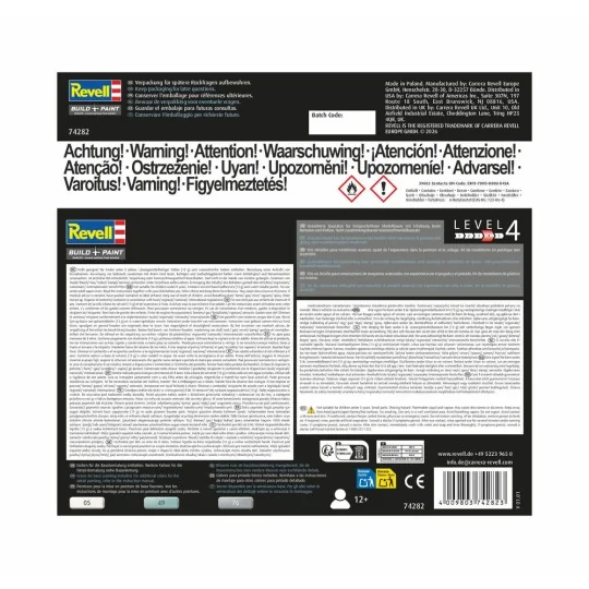 Starter Kit Eurofighter Typhoon (single seater), 1/144 - Revell 74282 Starter Kit Eurofighter Typhoon (single seater), 1/144 - Revell 74282