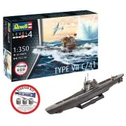 Starter Kit German Submarine Type VII C/41, 1/350 - Revell 75154 Starter Kit German Submarine Type VII C/41, 1/350 - Revell 75154