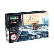 Starter Kit German Submarine Type VII C/41, 1/350 - Revell 75154 Starter Kit German Submarine Type VII C/41, 1/350 - Revell 75154