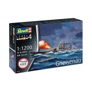 Starter Kit Battleship Gneisenau, 1/1200 - Revell 75181 Starter Kit Battleship Gneisenau, 1/1200 - Revell 75181