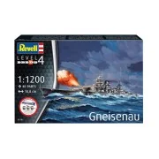 Starter Kit Battleship Gneisenau, 1/1200 - Revell 75181 Starter Kit Battleship Gneisenau, 1/1200 - Revell 75181