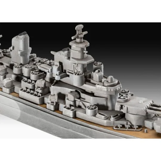 Starter Kit Battleship USS New Jersey, 1/1200 - Revell 75183