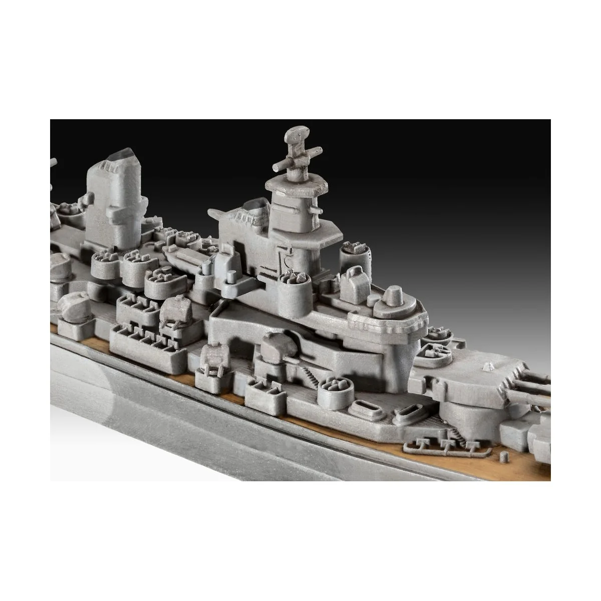 Starter Kit Battleship USS New Jersey, 1/1200 - Revell 75183