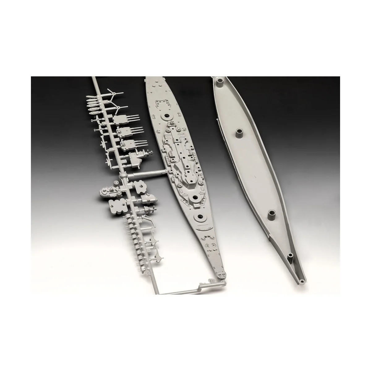 Starter Kit Battleship USS New Jersey, 1/1200 - Revell 75183