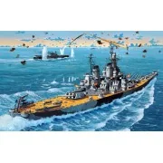 Starter Kit Battleship USS New Jersey, 1/1200 - Revell 75183