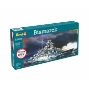 Starter Kit Bismarck, 1/1200 - Revell 75802