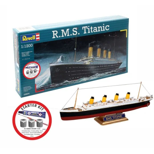 Starter Kit R.M.S. Titanic, 1/1200 - Revell 75804 Starter Kit R.M.S. Titanic, 1/1200 - Revell 75804