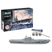 Starter Kit USS Enterprise CV-6, 1/1200 - Revell 75824 Starter Kit USS Enterprise CV-6, 1/1200 - Revell 75824