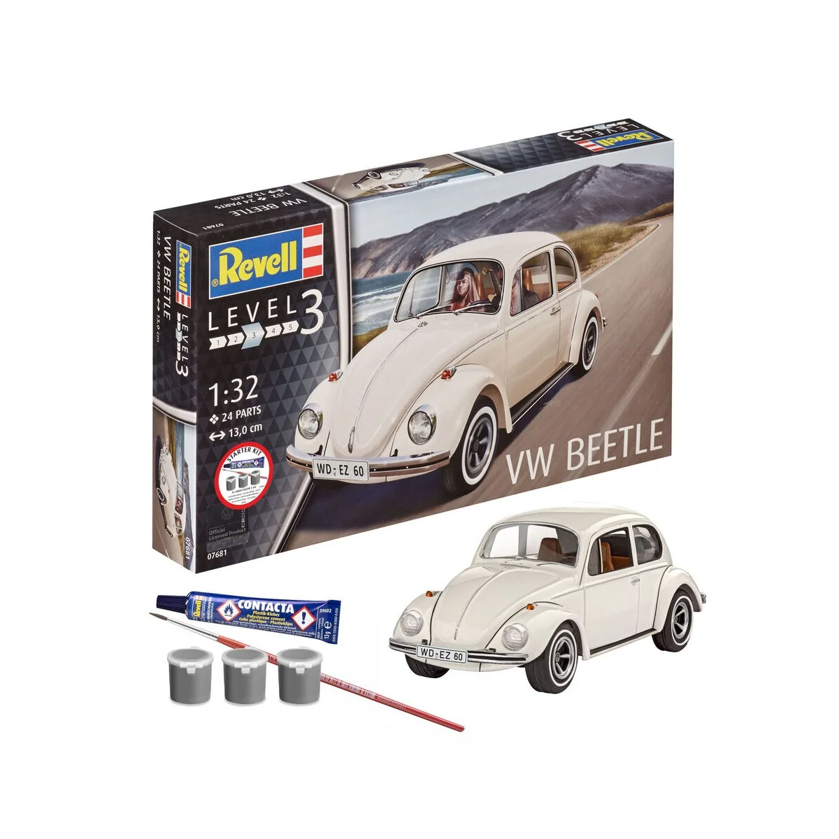Starter Kit VW Beetle, 1/32 - Revell 77681 Starter Kit VW Beetle, 1/32 - Revell 77681
