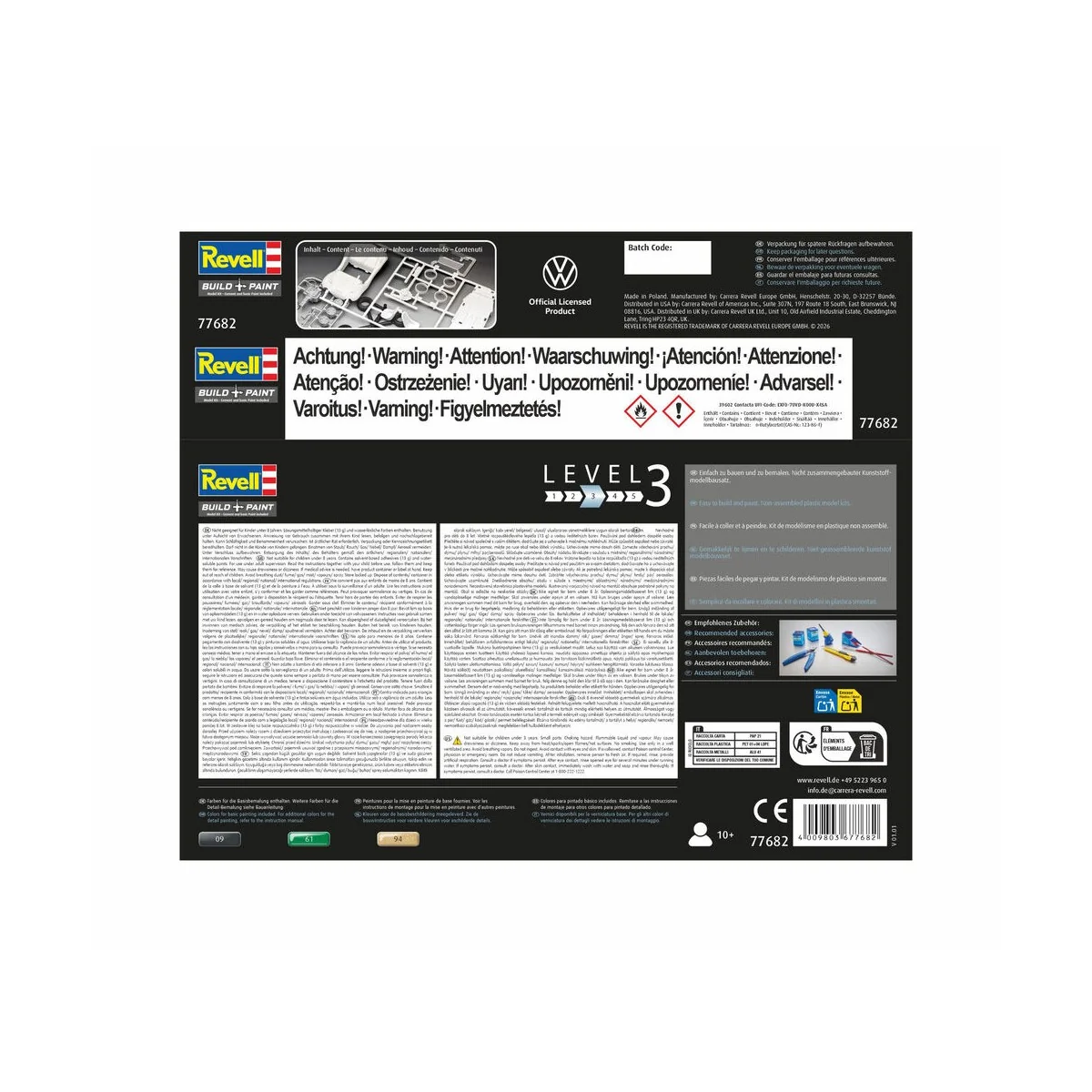 Starter Kit VW Buggy, 1/32 - Revell 77682