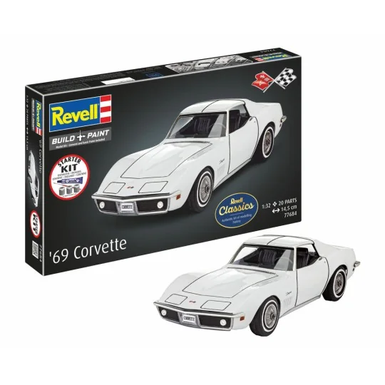 Starter Kit Corvette C3, 1/32 - Revell 77684 Starter Kit Corvette C3, 1/32 - Revell 77684